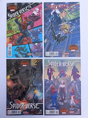 Buy Marvel Comics - Secret Wars : Spider-verse #1 #2 #3 #5 (2015) • 10£