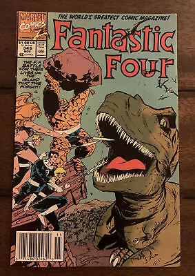 Buy Marvel Comics Fantastic Four #346 1990 1st Time Variance Authority TVA Loki • 7.11£