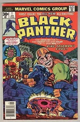 Buy Black Panther #1 January 1977 VG Jack Kirby • 19.73£