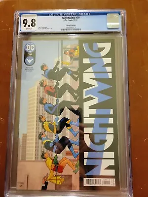Buy NIGHTWING #79 2nd Print Variant Cover CGC 9.8 1st CAMEO APP HEARTLESS DC • 63.07£