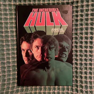 Buy The Incredible Hulk Annual 1979 Edition Excellent Condition • 8.99£
