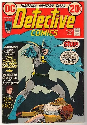 Buy DC Comics 6.0  DETECTIVE FN+ BATMAN Bronze Age  #431  Mid Grade 1973 • 15.99£