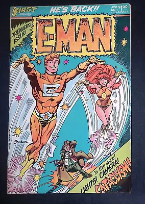 Buy E-Man #1 Bronze Age First Comics F/VF • 4.99£