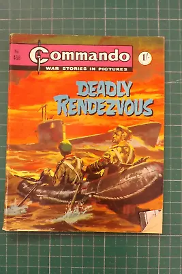 Buy COMMANDO COMIC WAR STORIES IN PICTURES No.468 DEADLY RENDEZVOUS  (1717) • 19.99£