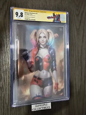 Buy BATMAN ADVENTURES #12 CGC SS 9.8 HARLEY QUINN NYCC FOIL VARIANT WILL JACK Signed • 159.90£