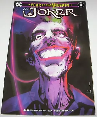 Buy Joker: Year Of The Villain No 1 DC Comic LTD Jock Card Stock Variant From 2019 • 3.99£