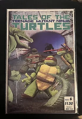 Buy 1988 TALES Of The TEENAGE MUTANT NINJA TURTLES Comic #6 - 1st Leatherhead • 59.96£