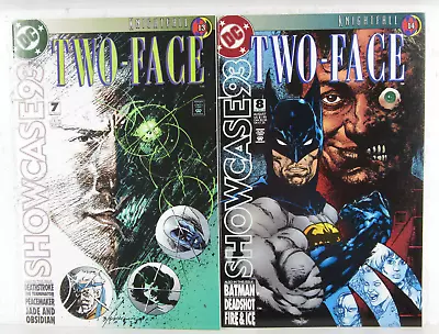 Buy SHOWCASE '93 #7-8 * DC Comics Lot * Two Face - 1993 - Knightfall #13-14 • 7.16£