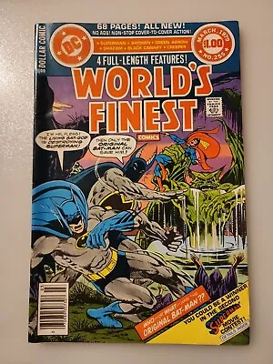 Buy World's Finest Comics #255 *high Grade!* (dc, 1979) Black Canary!  C2 • 12.65£