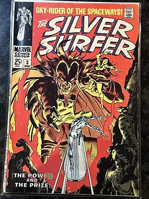 Buy Silver Surfer #3 1968 Key Marvel Comic Book 1st Appearance Of Mephisto • 202.72£
