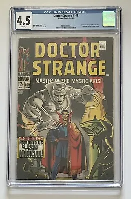 Buy Doctor Strange #169. June 1968. Marvel. 4.5 Cgc. 1st App In Own Title! • 225£