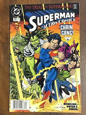 Buy DC Comics - Superman - Chain Gang -#718 - Fugitive Justice - Dec 1995 -VF/NM • 2.33£