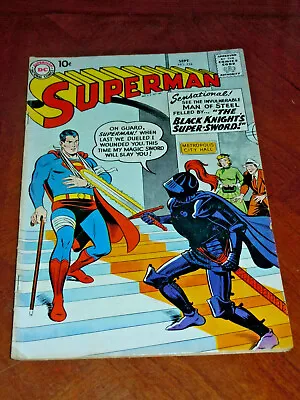 Buy SUPERMAN #124 (DC 1958)  VG+ (4.5) Cond. WAYNE BORING, CURT SWAN  Artwork  • 54.37£