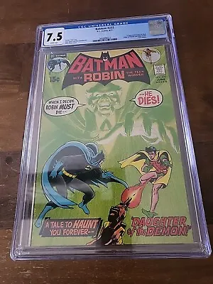 Buy Batman #232 Cgc 7.5 White Pages 🔑 1st Appearance Of Ras Al Ghul • 553.47£