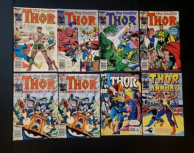 Buy The Mighty THOR 8-Book Lot 356 -359 371x2, 467, Annual 12 1st App Justice Peace • 15.75£