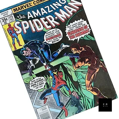 Buy Amazing Spider-Man #175 Marvel Comics 1977 Spiderman (cent, Newsstand) VF/VF+ 🔑 • 39.99£
