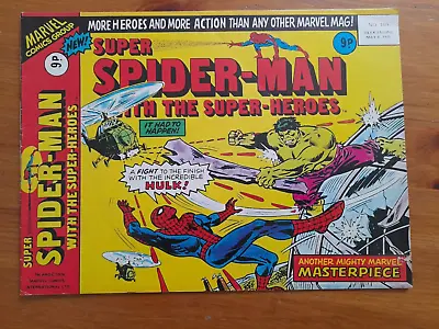 Buy Super Spider-Man With The Super-Heroes #169 May 1976 Reprints ASM #120 • 3.50£