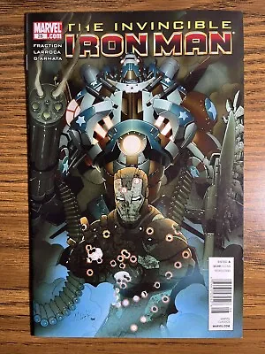 Buy Invincible Iron Man 28 Extremely Rare Newsstand Variant Marvel Comics 2010 • 15.79£