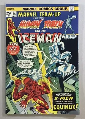 Buy Marvel Team-Up #23 1974 Human Torch Iceman NM- 9.2 • 51.27£