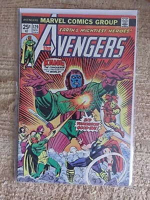 Buy The Avengers #129 Kang App 1974 Unstamped Cents Copy Bag/boarded  Fn+ • 34.99£