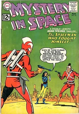 Buy Mystery In Space  # 74    VERY GOOD   March 1962   Carmine Infantino Cover & Art • 31.57£