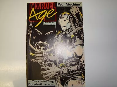 Buy Marvel Age #133 Feb 1994 Daredevil War Machine X-wedding Comic Book • 2.40£