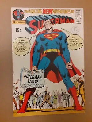 Buy Superman No 240.  Neal Adams Cover Art.  VF Condition. 1971 DC Comic • 15.50£