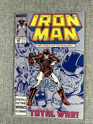 Buy IRON MAN #225  Armor Wars Begin, Bob Layton Art, Marvel 1987 • 5.55£