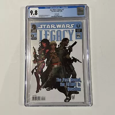 Buy Star Wars Legacy  #2 - CGC 9.8 3RD PRINT - Adam Hughes - 1ST Darth Talon • 157.66£
