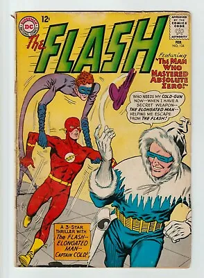 Buy The Flash #134  DC Comic Book 1963 (top Staple Detached)  • 20.09£