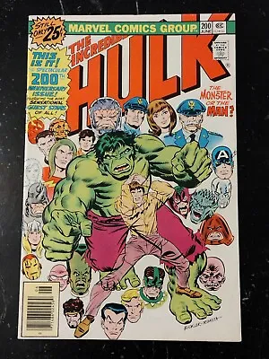 Buy Incredible Hulk #200  VF+ 8.5  Doc Samson App Anniversary MVS Spider-Man HOT KEY • 28.50£