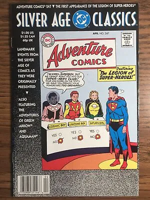 Buy Dc Silver Age Classics Adventure Comics 247 1st App Legion Of Super-heroes A • 4.30£