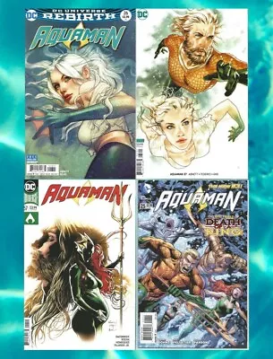 Buy Aquaman #26, 37 Variants 2018 #25 2014 #57 2020 1st Andy Curry Lot Of 4 All 4 NM • 22.13£