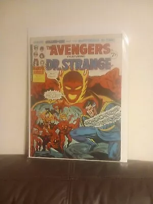 Buy The Avengers Featuring Dr. Strange No. 66 Dec 21st 1974 UK Comic 7p Shang Chi • 7.85£