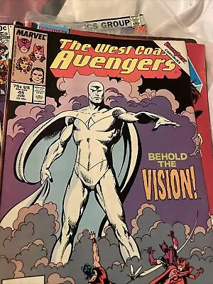 Buy The Wear Coast Avengers 45 First Appearance Of White Vision • 35.58£