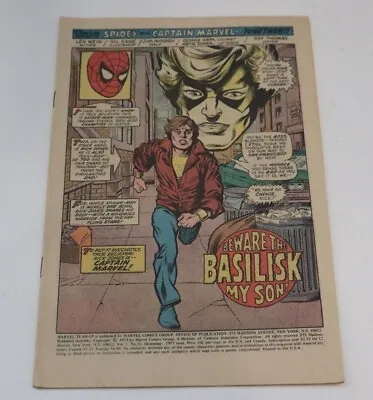 Buy Marvel Team-Up Spider-Man Captain Marvel #16 1973 Coverless • 3.96£