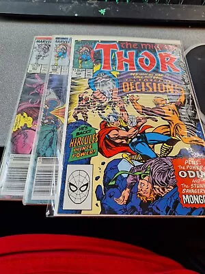 Buy Marvel Comics Mighty Thor Issues 401, 406, 408 VF/NM /4-197 • 6.36£