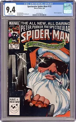 Buy Spectacular Spider-Man Peter Parker #112 CGC 9.4 1986 4357416019 • 75.90£