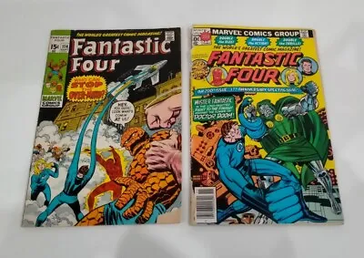 Buy X2 Fantastic Four #114 Sept 1971 & #200 1978 Marvel Comic Bundle  • 10£