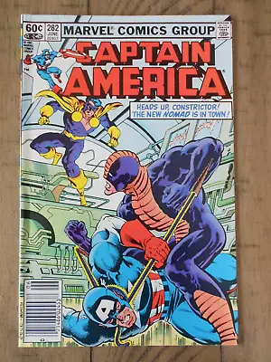 Buy CAPTAIN AMERICA #282 Marvel Comics Original 1st Series 1983 VF/VF+ (NICE BOOK!) • 1.77£