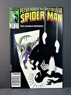 Buy Spectacular Spider-Man #127 1987 Marvel Newsstand VF/NM 9.0 Lizard Black Suit • 10.27£