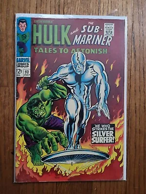 Buy Tales To Astonish 93 Key Hulk Silver Surfer • 59.37£
