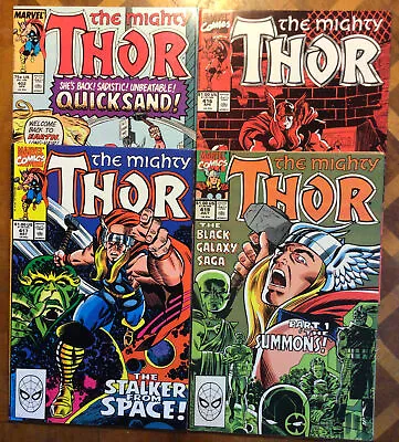 Buy THOR #402. 1989. #416. #417. #419. 1990. Marvel Comics. • 12£