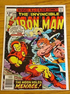 Buy Ironman #109 Vol1 Marvel Comics April 1978 • 9.99£