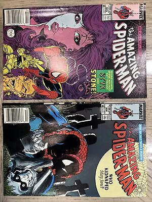 Buy Lot Of 2 Amazing Spider-Man #308 And #309 Marvel 1988 Comics • 17.39£