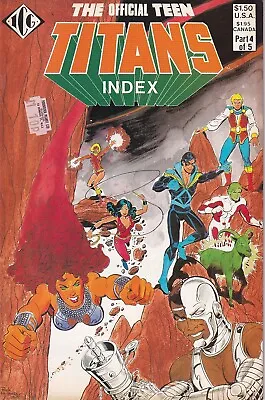 Buy ICG, Official Teen Titans Index, #4 Of 5, 1985 • 2.75£