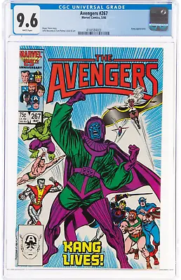 Buy The Avengers #267 Marvel, 1986 CGC NM+ 9.6 White Pages 1st Council Of Kangs Loki • 139.99£