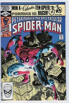 Buy SPECTACULAR SPIDER-MAN #60 - 6.0 - WP - VS Blue Beetle - Miller - Double Size • 3.20£