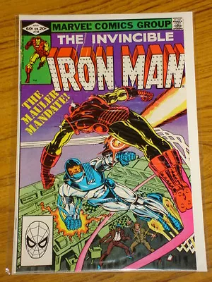 Buy Ironman #156 Vol1 Marvel Comics Nm (9.4)  March 1982 • 7.99£