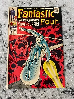 Buy Fantastic Four # 72 VF Marvel Comic Book Silver Age Thing Dr. Doom Hulk 2 MS1 • 173.86£
